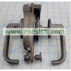 LATCH, WITH HANDLES AND LOCK